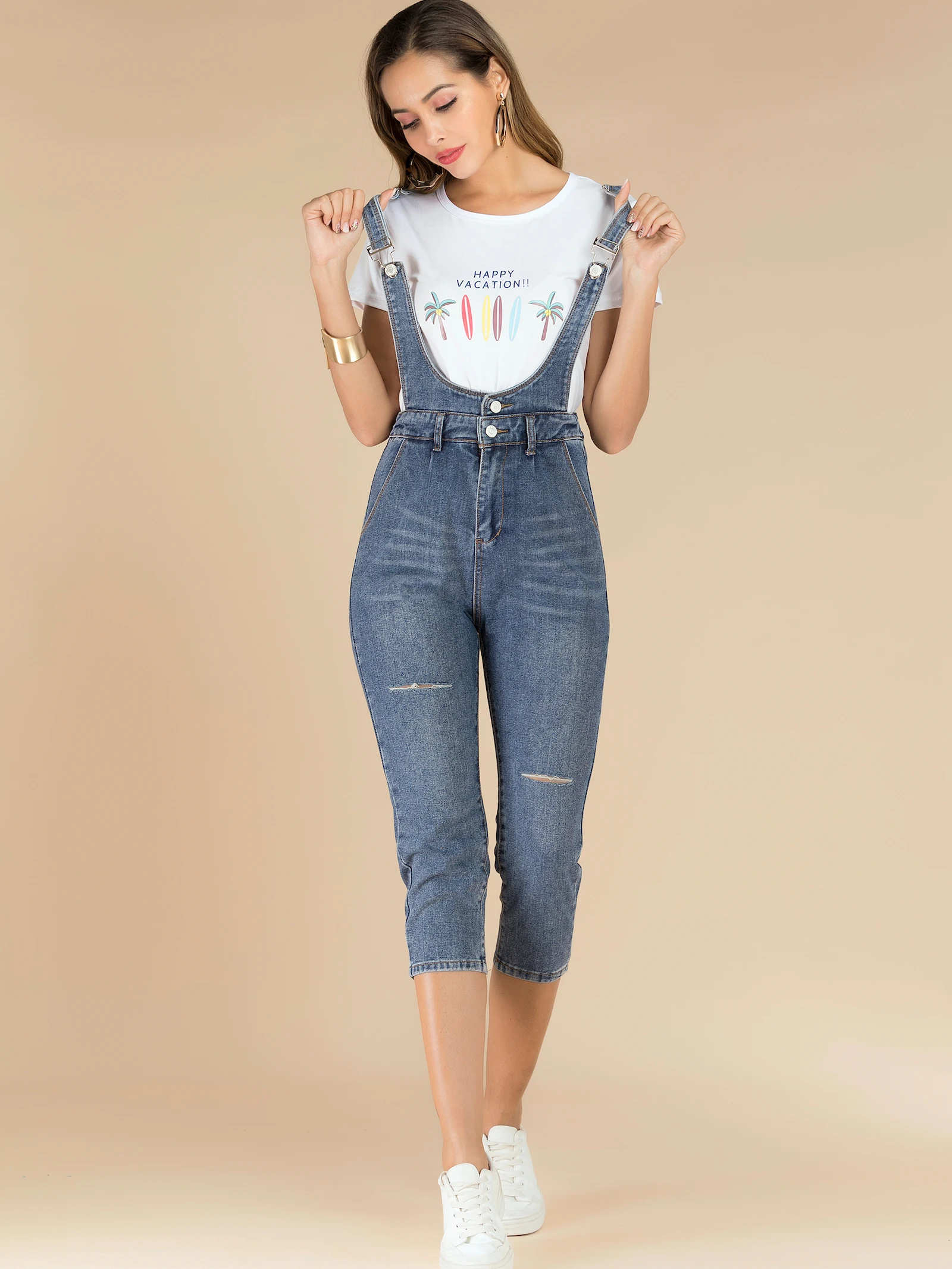 Denim overall