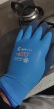 Térmica guantes de trabajo resistente al frío de-30 grados de almacenamiento en frío de pesca ropa Unisex a prueba de viento baja temperatura deporte al aire libre