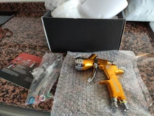 GTI pro lite-pistola de pintura dorada TE20/T110, boquilla de 1,3mm, pistola de aire a base de agua para pintura de coche