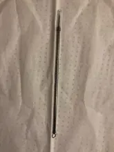 Aguja de acero inoxidable para extraer acné, aguja para extraer acné, acero inoxidable, extracción de espinillas, 1 unidad