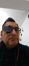 Lupa con Clip para gafas, 10 aumentos, herramienta de reparación de relojes de Color azul y rojo, lupas de lente de aumento, relojeros, herramientas para joyeros, rojo y azul