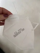 Máscara respiradora de 5 capas, mascarilla KN95 DE SEGURIDAD facial con filtro, reutilizable, FPP2, FPP3, FFP3