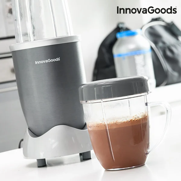 InnovaGoods One Touch Nutri-Blender с книгой рецептов 600 Вт Серый