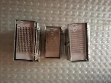 Zwellbe-pestañas postizas Tallo largo, prefabricadas rusas, voluminosas, extensiones de pestaña de visón falso, suministros de maquillaje, flor de Cilios de seda