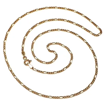 

18k gold chain 60cm. Link 3x1 weight 2.90gr. [AB4605]