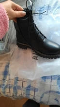 AIYUQI-Botas cortas de cuero genuino para mujer, botines de lana cálidos y antideslizantes, para estudiantes, para invierno, 2021
