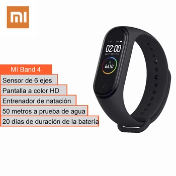 

xiaomi mi band 4 fitness bracelet xiaomi smart bracelet heart rate fitness 135mAh color screen bluetooth 5.0 smart wristband