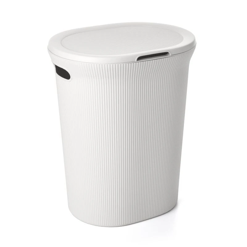 Tatay Pongotodo Baobab 40L Colore Bianco Pargamon-Suciacon Copri Cestino Abbigliamento, 40 L, Plastica 41X33X50 Cm