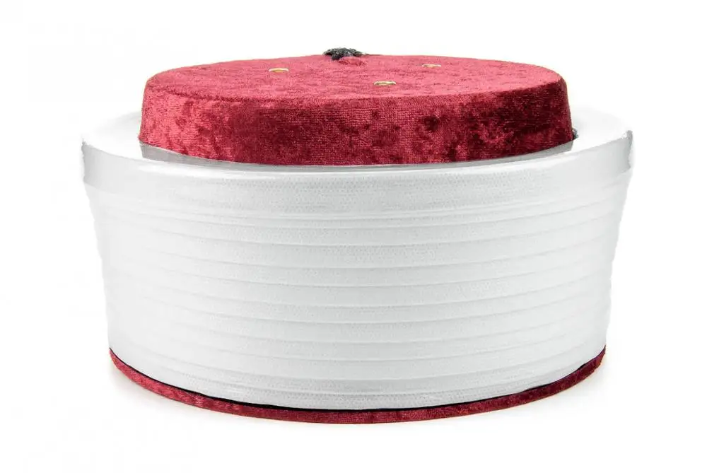 Imam Turban Imam Hat Cap Plain Fez Red 