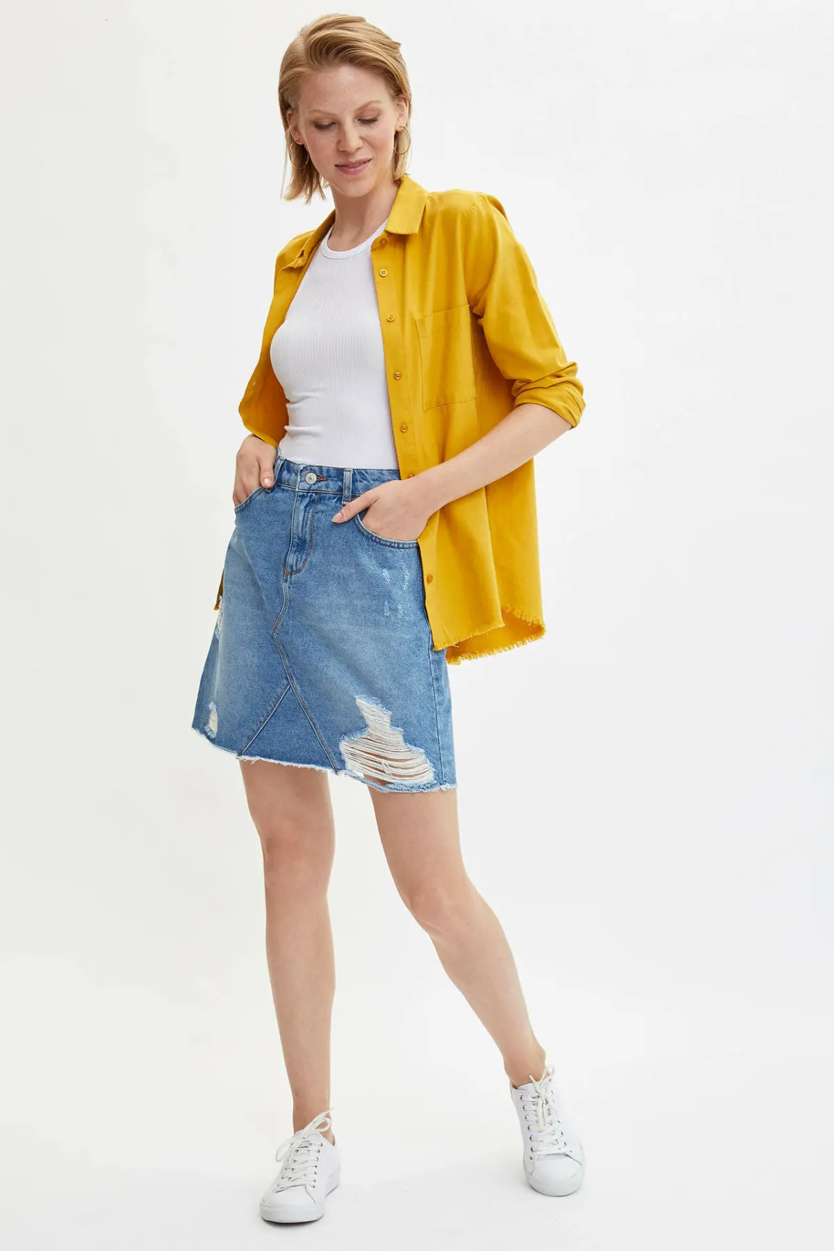 DeFacto женские Skirt-L5236AZ19HS