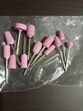 Taladro de cerámica para uñas, cabezales eléctricos de repuesto para manicura, pulido para manicura y pedicura, 12 Uds.