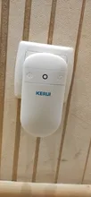 KERUI-timbre inalámbrico de bienvenida para el hogar, modo silencioso inteligente, 52 canciones, luz LED, sin necesidad de batería