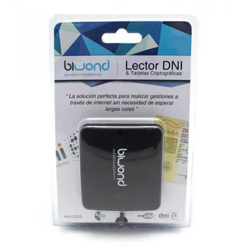 

Biwond reader DNI 3.0 (BW0028) - Compatible with electronic ID 3.0 and above-power via USB