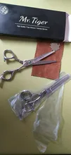 Tijeras profesionales para peluquería, originales de Japón, juego de 2 tijeras para corte de cabello de 5.5 y 6.0 pulgadas