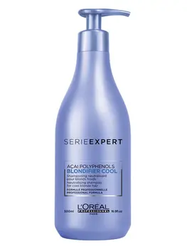 

L'Oreal Professionnel shampoo Serie expert blondifier cool for Aurora color blonde
