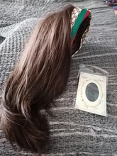 HUAYA-Peluca de cabello sintético para mujer, cabellera larga con ondas al agua, resistente al calor, Color Natural, peluca completa