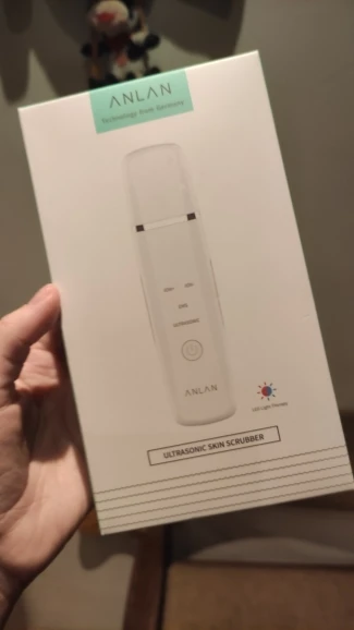 Отзыв о товаре ANLAN Ультразвуковой скрабер скруббер, ионная лопатка для чистки лица, пилинг, лифтинг для лица, удаление угрей, терапия красным светом для удаления черных точек blackhead remover узи чистка ультразвуковая чистка лица от пользователя Покупатель 