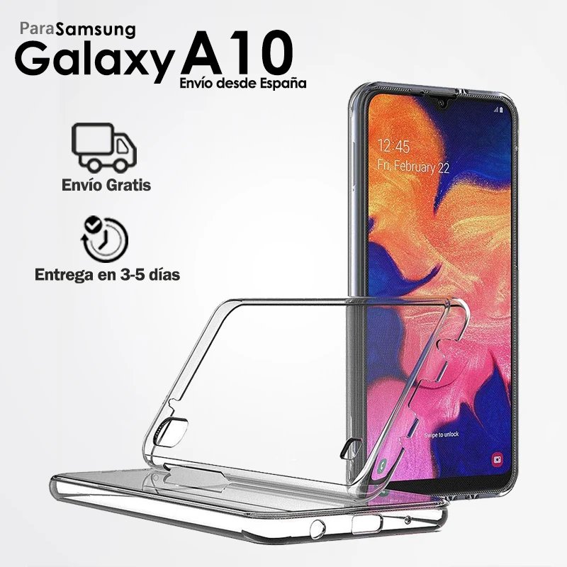 ТПУ гелевый Чехол силиконовый чехол для мобильного телефона Samsung A10 прозрачный