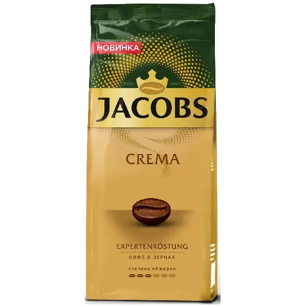 Кофе зерновой Jacobs Crema 230г