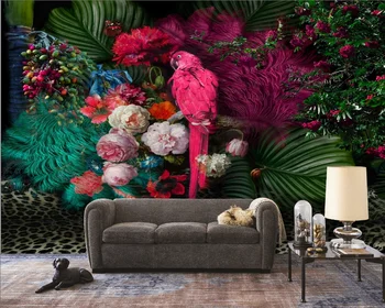 

3D photo wallpaper. Modern style pine forest. Any sizes. Fast shipping to Russia.