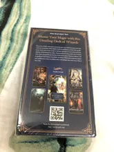 Juego de cartas de Tarot de wizorards, cubierta de alta calidad, versión en inglés, juguete de adivinación, juego de La Fortuna, 2020