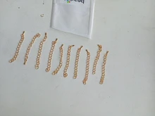 Extensión de cadena de cola de 70mm, cierres de langosta, conector para DIY, fabricación de joyas, accesorios, pulsera, collar, 10 Uds.