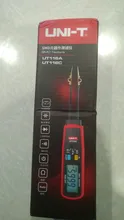 UNI-T SMD multímetro UT116A UT116C Auto de la gama de resistencia de la capacitancia del diodo (RCD) LED diodos Zener DCV continuidad medidor probador de batería