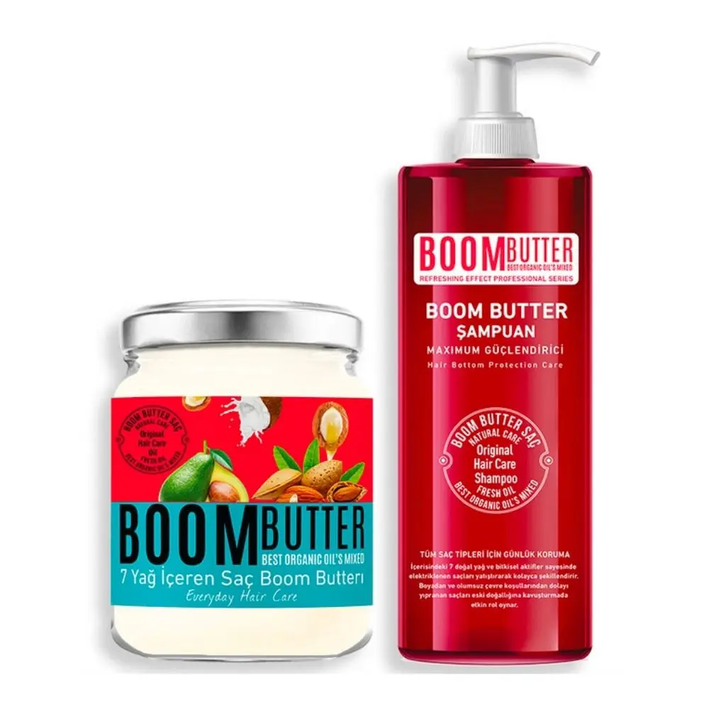 

Set of 7 Natural Oils - Shampoo 300ML, Hair Oil 190ML Shiny and Strong Hair