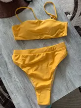 Swimsuit Female Bra-Straps Biquini Push-Up bikini Ztvitality High-Waist Women Solid Padded