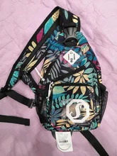 Mochila pequeña con personalidad para mujer, bolsa de hombro doble, moda para adolescentes, novedad