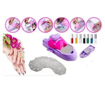 

Stamping machine and nail decoration