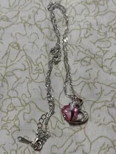 Las señoras de lujo collar caliente collar de 6 colores de clase superior de moda de señora colgante de corazón joyería de cristales para collar niñas joyería de las mujeres