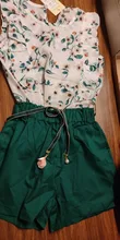 Shorts T-Shirt Bow Children Clothing Girls Summer 7-Years Print And Sleeveless for Kids