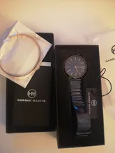 Ins-Reloj de pulsera de cuarzo japonés para mujer, accesorio de marca, resistente al agua, de oro rosa, sencillo, de acero inoxidable, 1 Juego