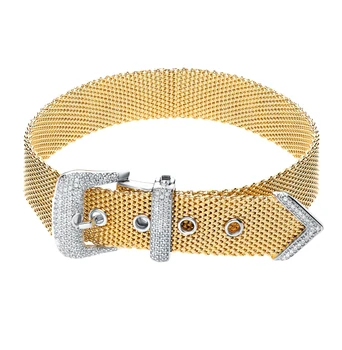 

Silver Bracelet with cubic zirconia sunlight sample 925