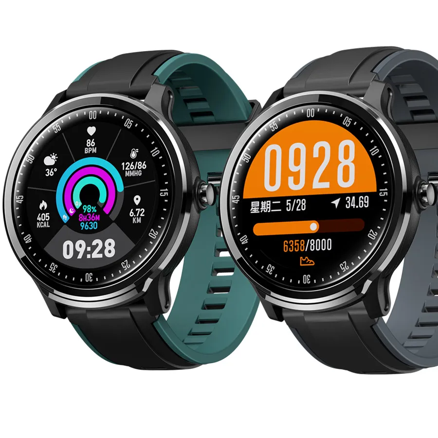 

Accalia Sn80 smart watch man IP68 waterproof motion tracker heart rate blood pressure Sports watch remote camera music breathe