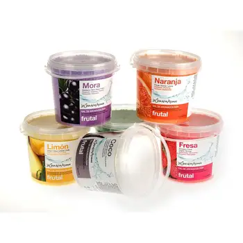 

Pot salt toilet bath aromatherapy fruity 950G salt for shower toilet Bath Soft 6 different color pot with handle for carry pot shower salt