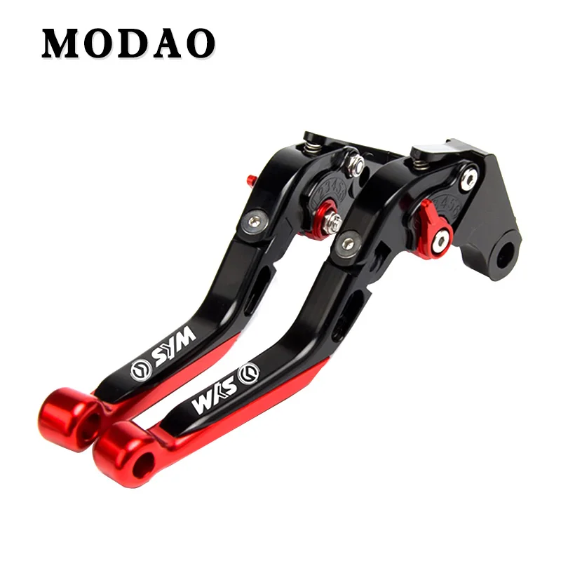 Для SYM GTS300i CRUISYM300i RV250 CRUISYM 300i RV 250 GTS CNC алюминиевые аксессуары для мотоциклов короткий тормозной рычаг сцепления - Цвет: Red