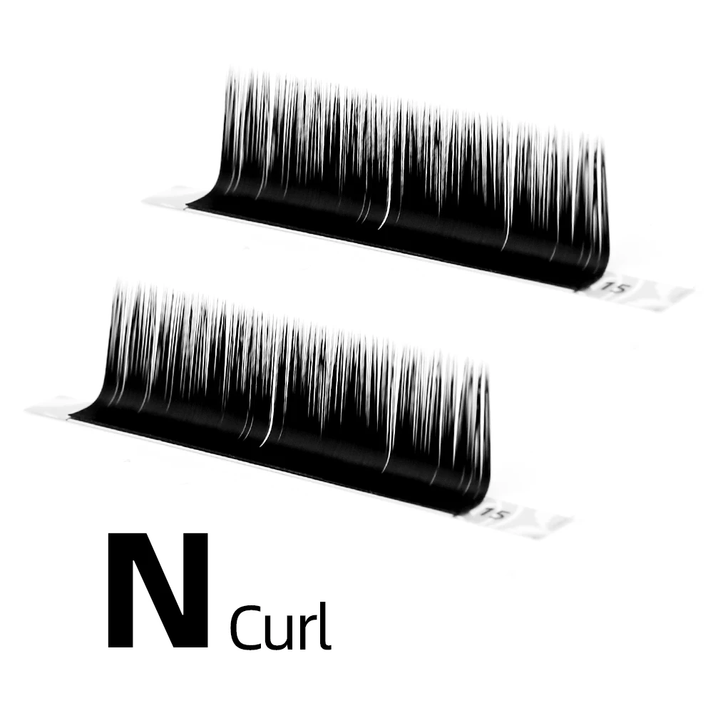 NAGARAKU N curl M L curl mink eyelash individual makeup false lashes magnetic eyelashes maquillaje eyelash extension cilios