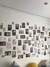 30 Uds. De tarjetas de decoración de felicitación, Postales grabables, pegatina de pared, póster pequeño, accesorios de fotos, papel de mensajes, papelería, regalo