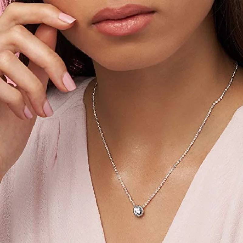 PANDORA necklace for women in sterling 
