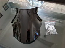 Motocicleta negro parabrisas para Honda Hornet CB400 CB600 CB750 CB900 CB919 CB250 CB 400, 600, 750, 900, 919, 250