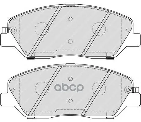 Колодки Тормозные Hyundai Santa Fe(Cm)/(Sm) 05-/Kia Sorento(Xm) 09- Передние Ferodo Fdb4111 Ferodo арт. FDB4111