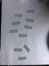 Anillos de salto para joyería, anillos divididos de 4mm/5mm/6mm/7mm/8mm, anillo de conexión de apertura de adorno de joyería, 100 Uds.