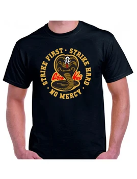 

Cobra Kai Strike first Black T-shirt