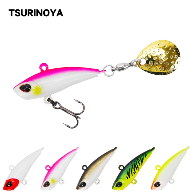 TSURINOYA Fishing Lure Spinner Bait Set SPIN MT 12g 17g Spoon