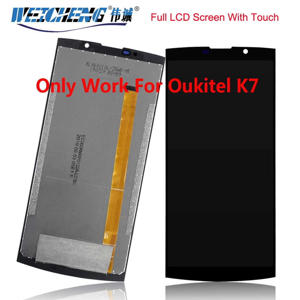 Display Lcd e Montagem Digitalizadora Touch Screen Oukitel K10 Lcd Testado para Oukitel k3 k5 k6 k7 - Image 5