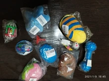 Cat-Toys Puppy-Chew-Toy Frog Interactive Squeaky Small Dogs Green Blue 1pc Red Pig 