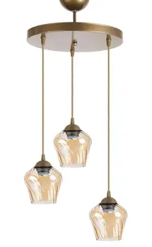 

Pendant lamp Chandelier Glazed Metal Modern Lounge Sports İkli Lilac