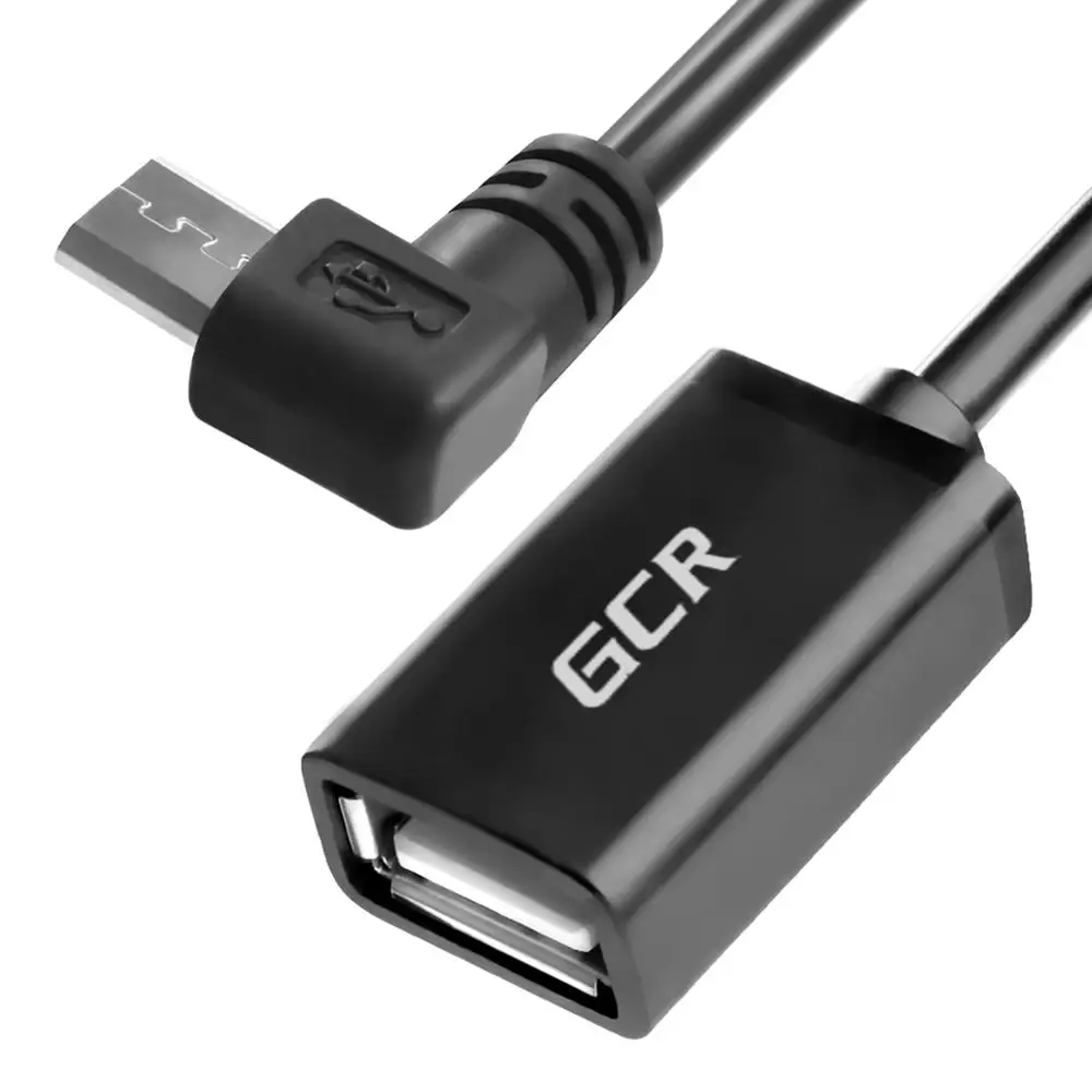 GCR кабель адаптер переходник USB OTG micro для внешних устройств телефона Android